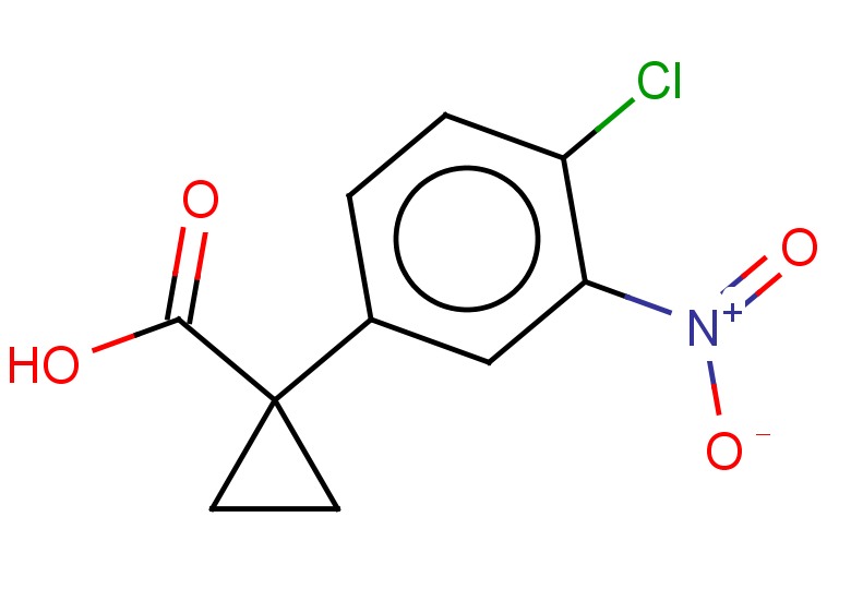 1-(4-chloro-3-nitrophenyl)cyclopropane-1-carboxylic acid