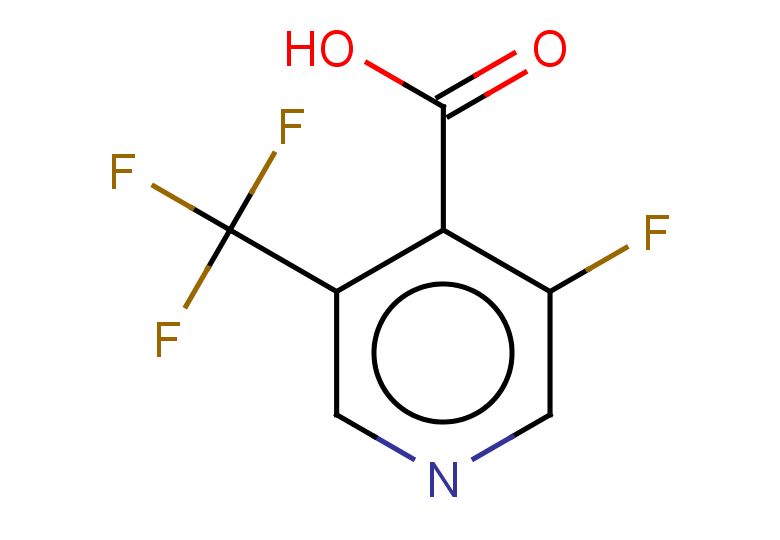3-fluoro-5-(trifluoromethyl)pyridine-4-carboxylic acid