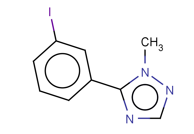 5-(3-iodophenyl)-1-methyl-1H-1,2,4-triazole