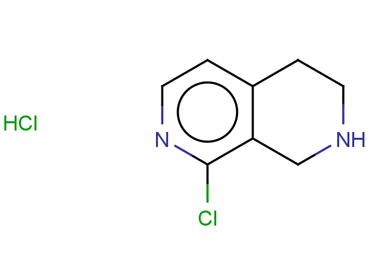 8-chloro-1,2,3,4-tetrahydro-2,7-naphthyridine hydrochloride