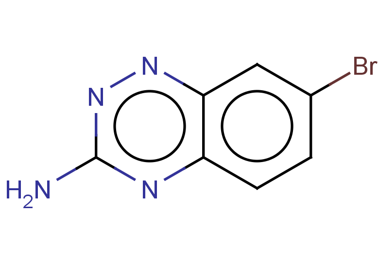 7-bromo-1,2,4-benzotriazin-3-amine
