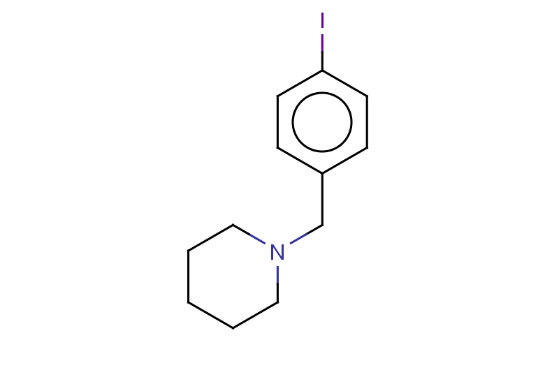 1-[(4-iodophenyl)methyl]piperidine