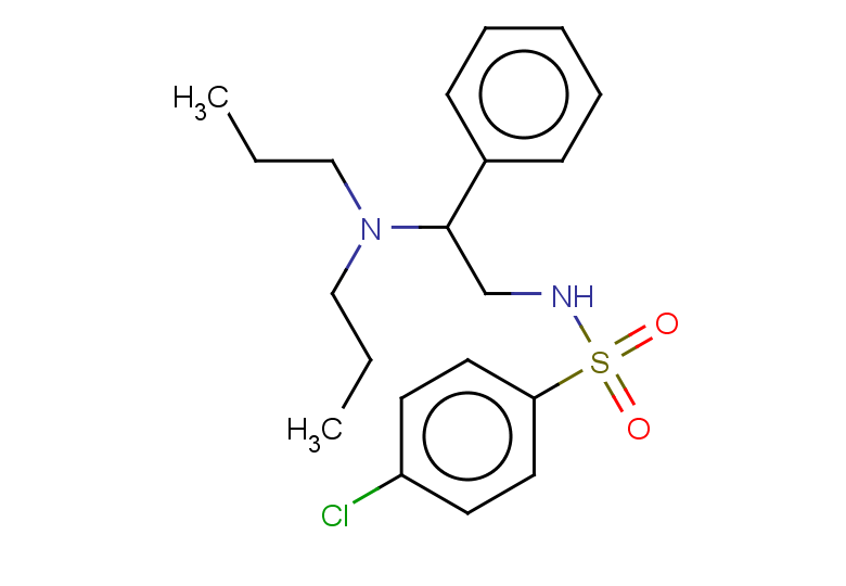 4-chloro-N-[2-(dipropylamino)-2-phenylethyl]benzene-1-sulfonamide