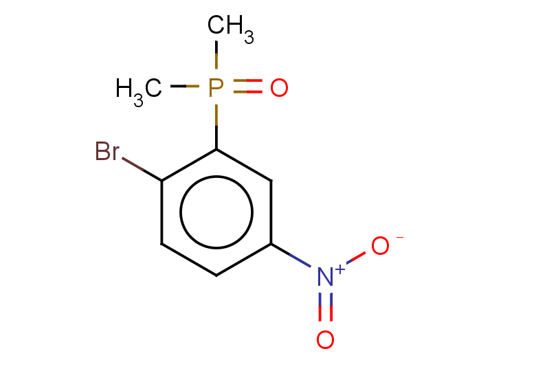 1-bromo-2-(dimethylphosphoryl)-4-nitrobenzene