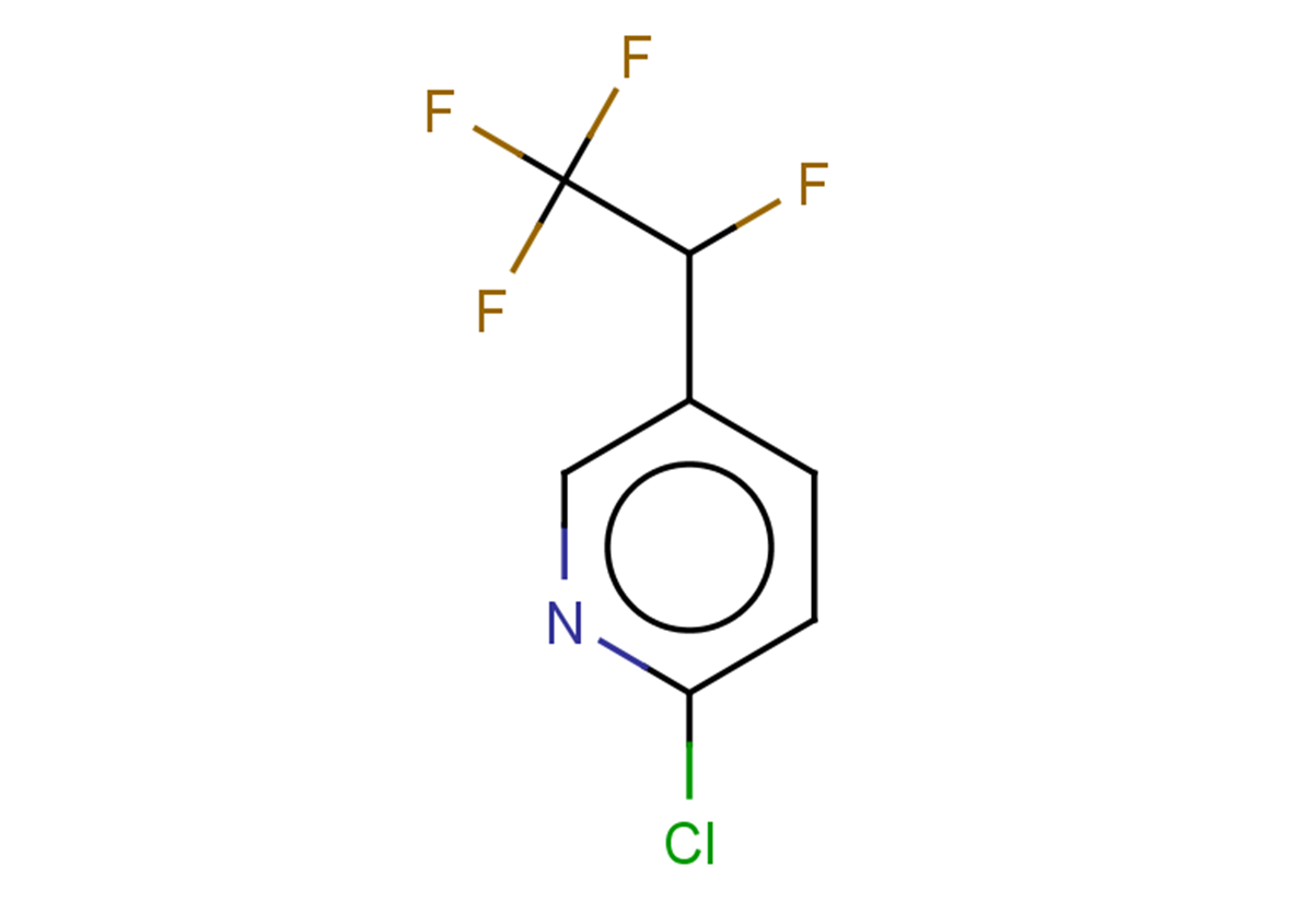 2-chloro-5-(1,2,2,2-tetrafluoroethyl)pyridine