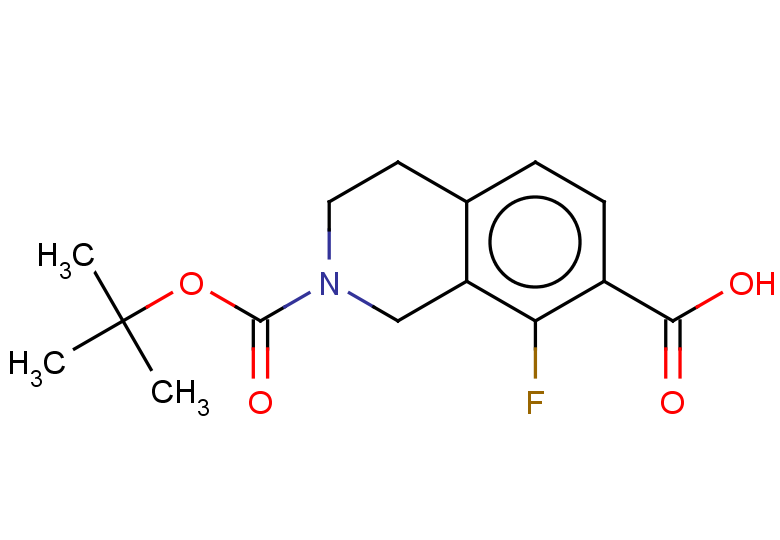 2-[(tert-butoxy)carbonyl]-8-fluoro-1,2,3,4-tetrahydroisoquinoline-7-carboxylic acid