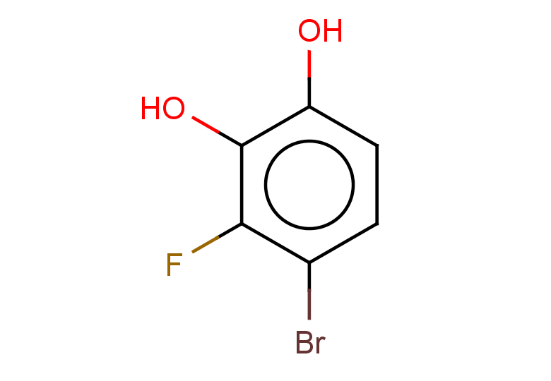 4-bromo-3-fluorobenzene-1,2-diol