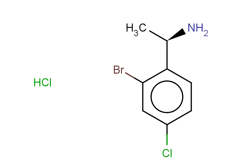 (1R)-1-(2-bromo-4-chlorophenyl)ethan-1-amine hydrochloride