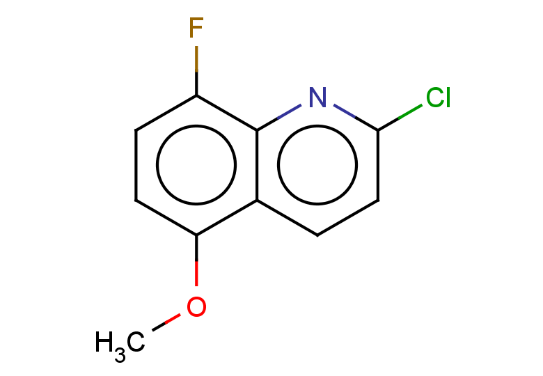 2-chloro-8-fluoro-5-methoxyquinoline