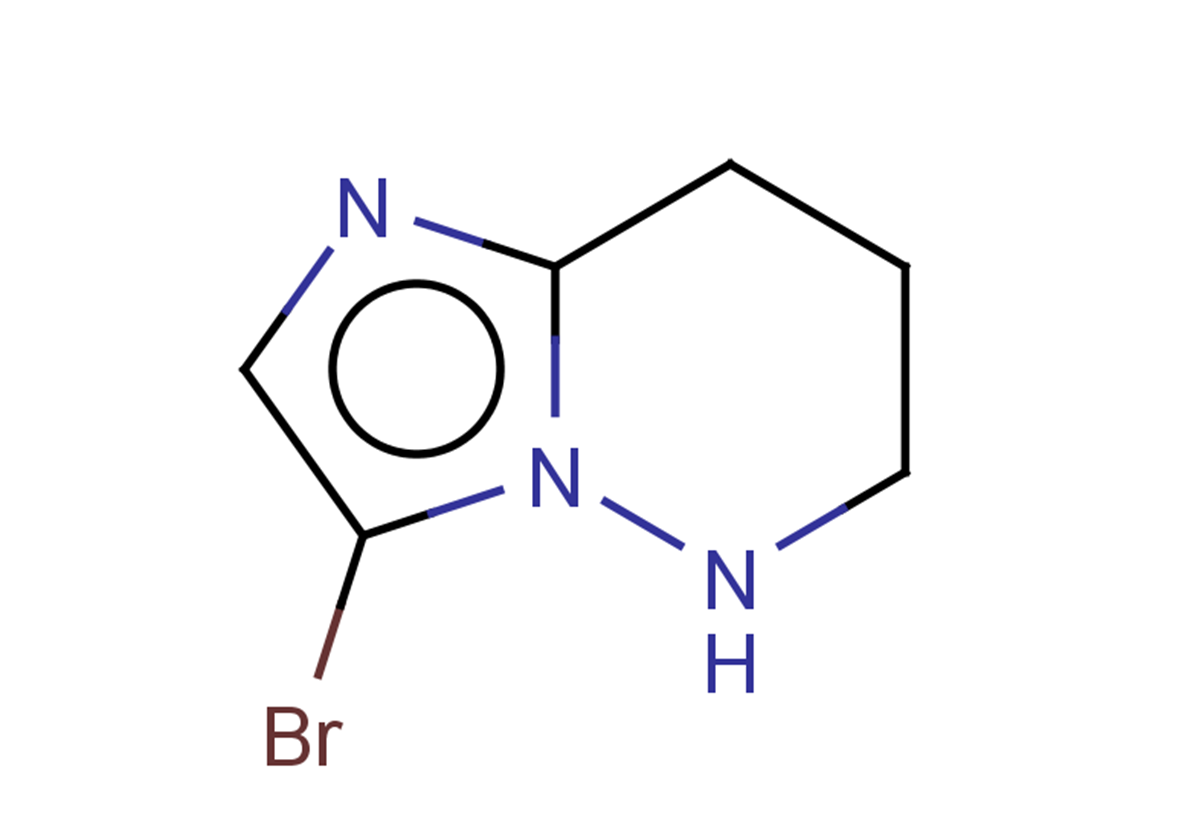 3-bromo-5H,6H,7H,8H-imidazo[1,2-b]pyridazine