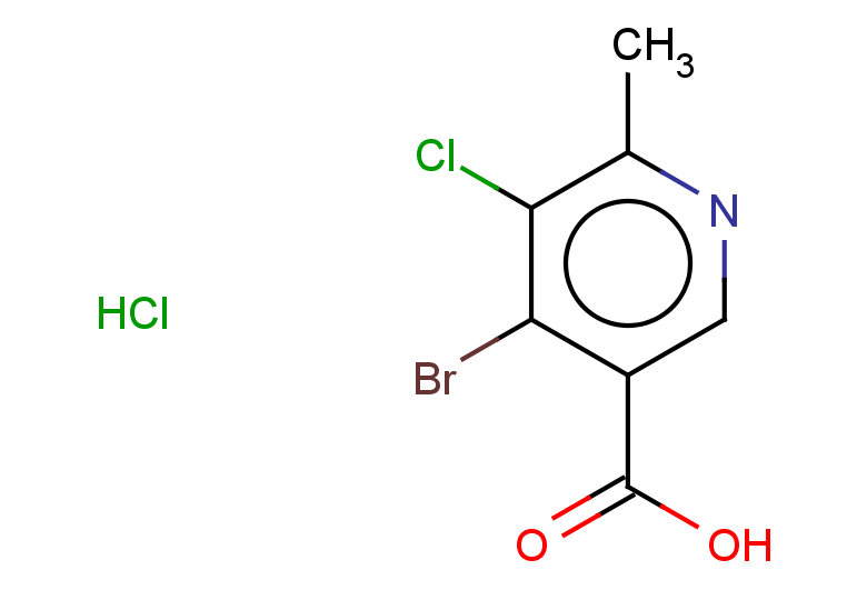 4-bromo-5-chloro-6-methylpyridine-3-carboxylic acid hydrochloride