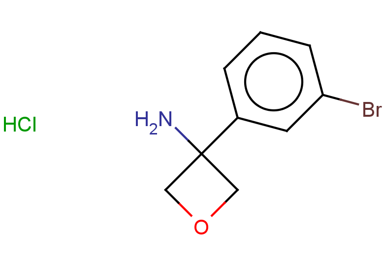 3-(3-bromophenyl)oxetan-3-amine hydrochloride