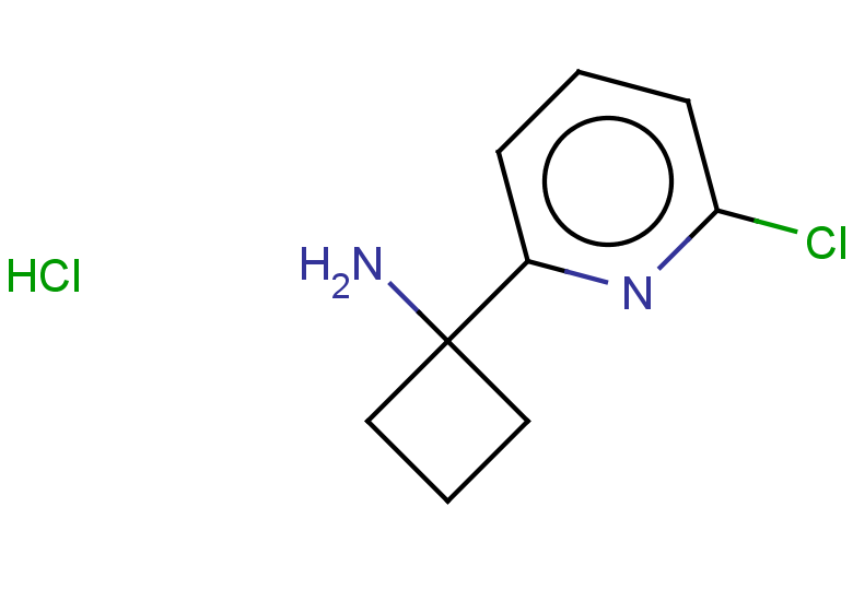 1-(6-chloropyridin-2-yl)cyclobutan-1-amine hydrochloride