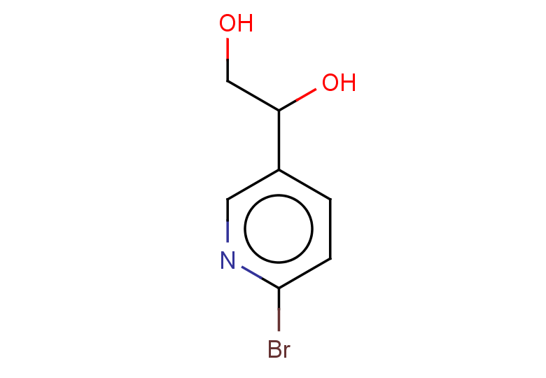 1-(6-bromopyridin-3-yl)ethane-1,2-diol