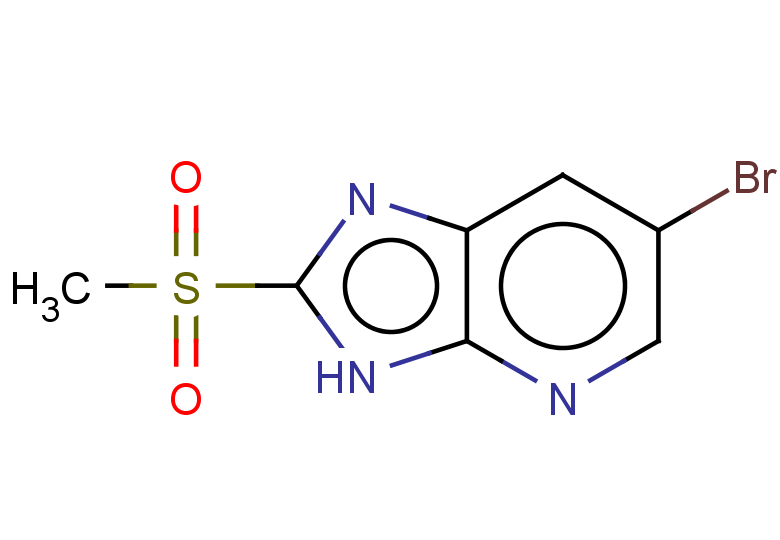6-bromo-2-methanesulfonyl-3H-imidazo[4,5-b]pyridine