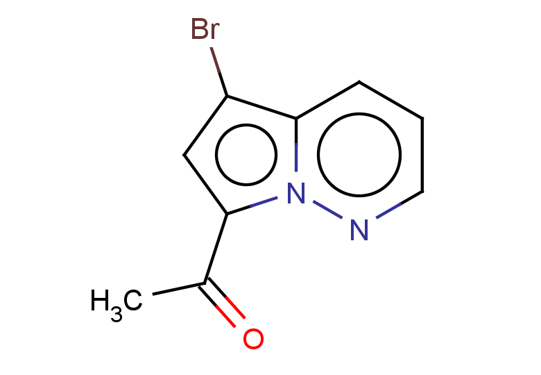 1-{5-bromopyrrolo[1,2-b]pyridazin-7-yl}ethan-1-one