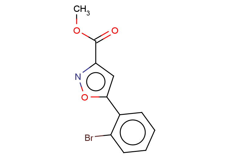 methyl 5-(2-bromophenyl)-1,2-oxazole-3-carboxylate