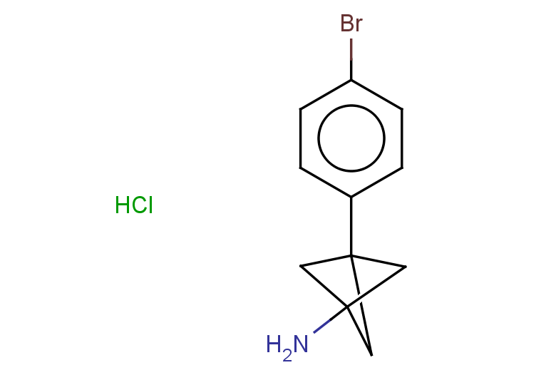 3-(4-bromophenyl)bicyclo[1.1.1]pentan-1-amine hydrochloride