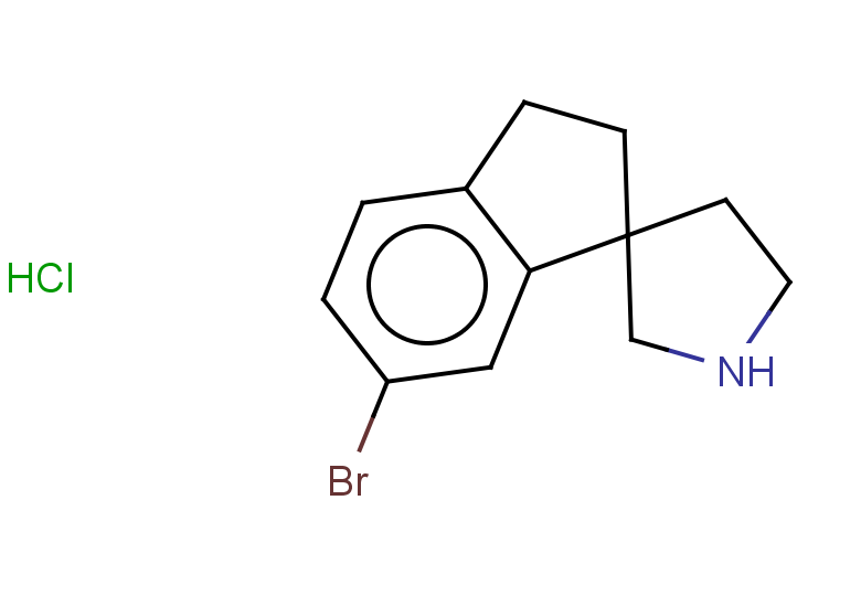 6-bromo-2,3-dihydrospiro[indene-1,3'-pyrrolidine] hydrochloride