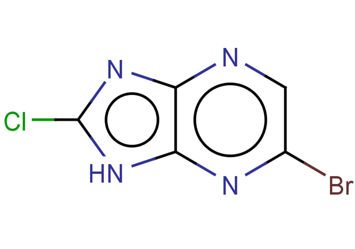 6-bromo-2-chloro-1H-imidazo[4,5-b]pyrazine