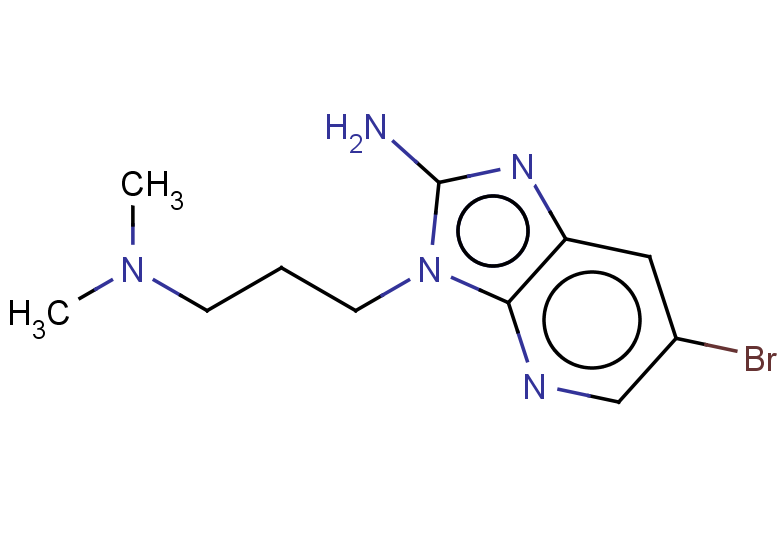 6-bromo-3-[3-(dimethylamino)propyl]-3H-imidazo[4,5-b]pyridin-2-amine