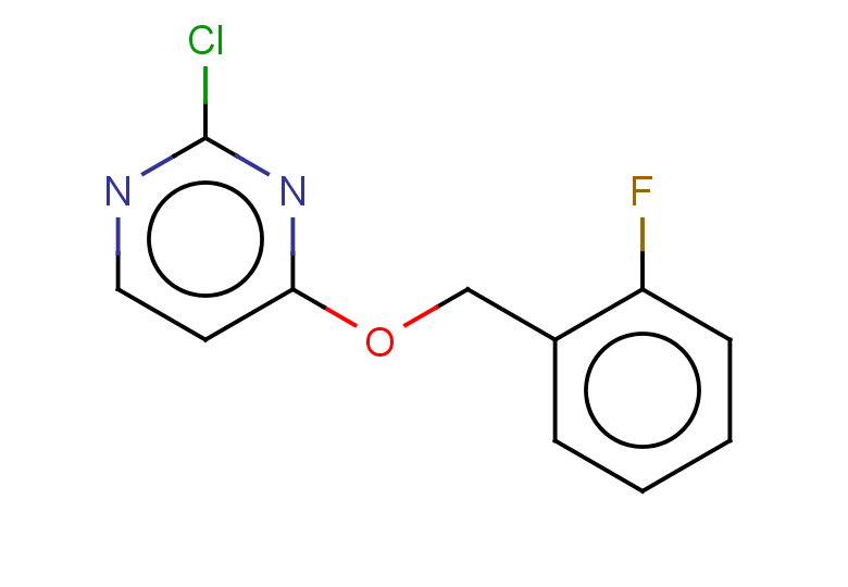2-chloro-4-[(2-fluorophenyl)methoxy]pyrimidine