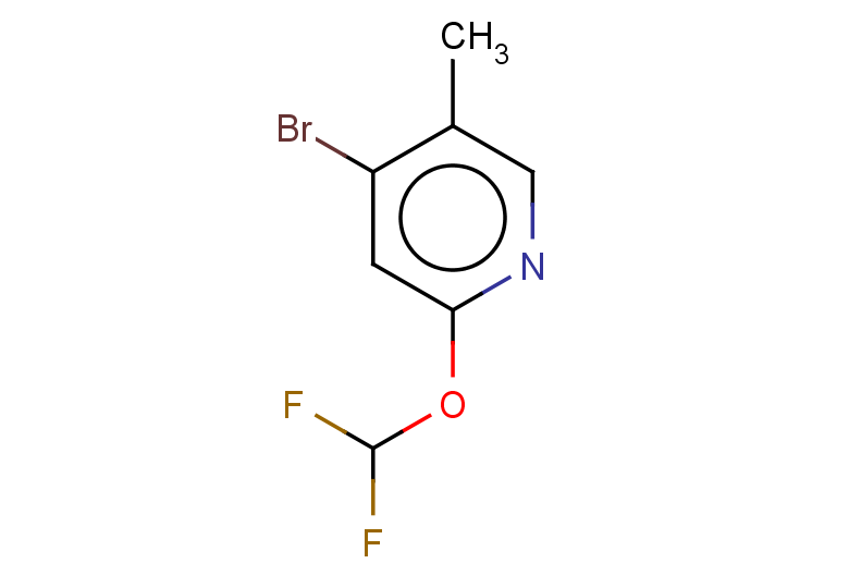4-bromo-2-(difluoromethoxy)-5-methylpyridine