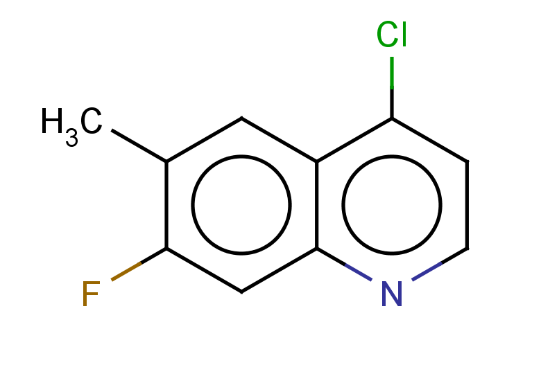 4-chloro-7-fluoro-6-methylquinoline