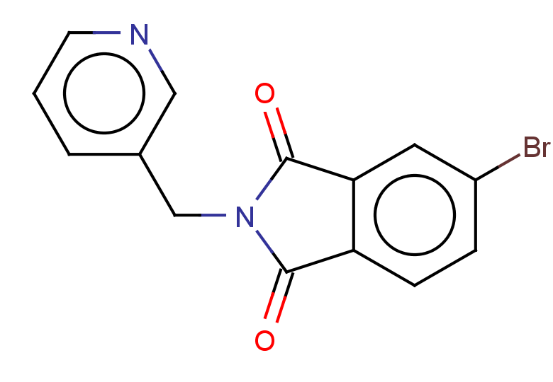 5-bromo-2-[(pyridin-3-yl)methyl]-2,3-dihydro-1H-isoindole-1,3-dione