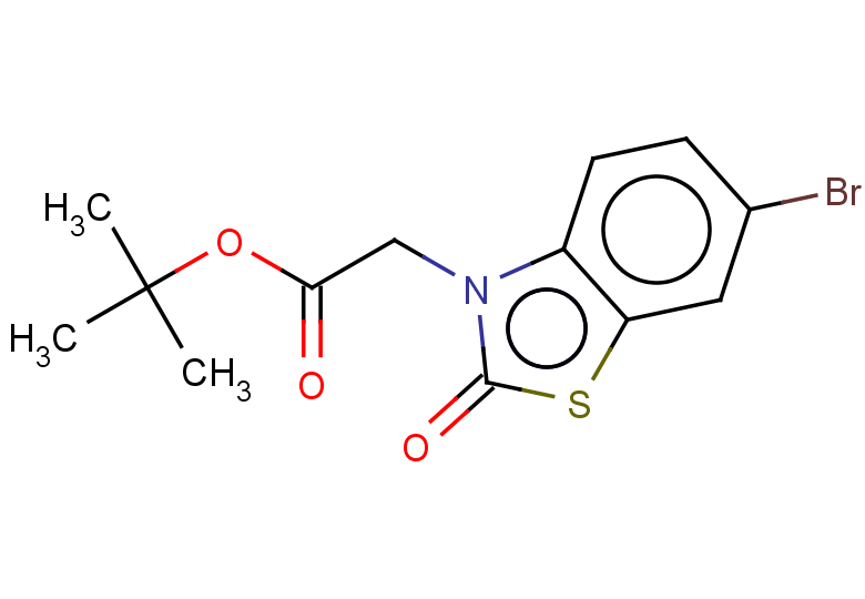 tert-butyl 2-(6-bromo-2-oxo-2,3-dihydro-1,3-benzothiazol-3-yl)acetate
