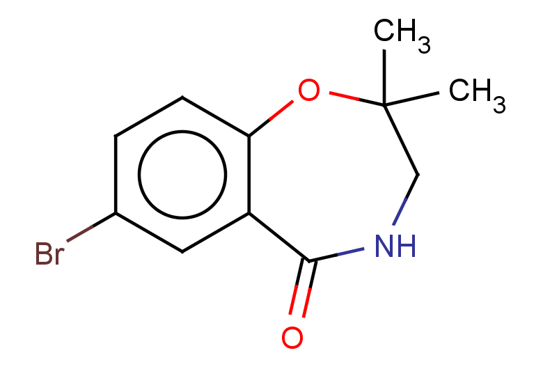 7-bromo-2,2-dimethyl-2,3,4,5-tetrahydro-1,4-benzoxazepin-5-one