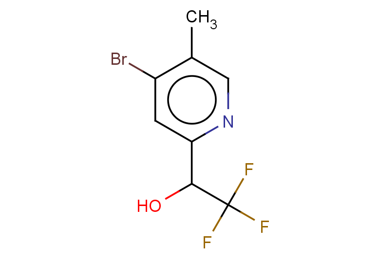 1-(4-bromo-5-methylpyridin-2-yl)-2,2,2-trifluoroethan-1-ol