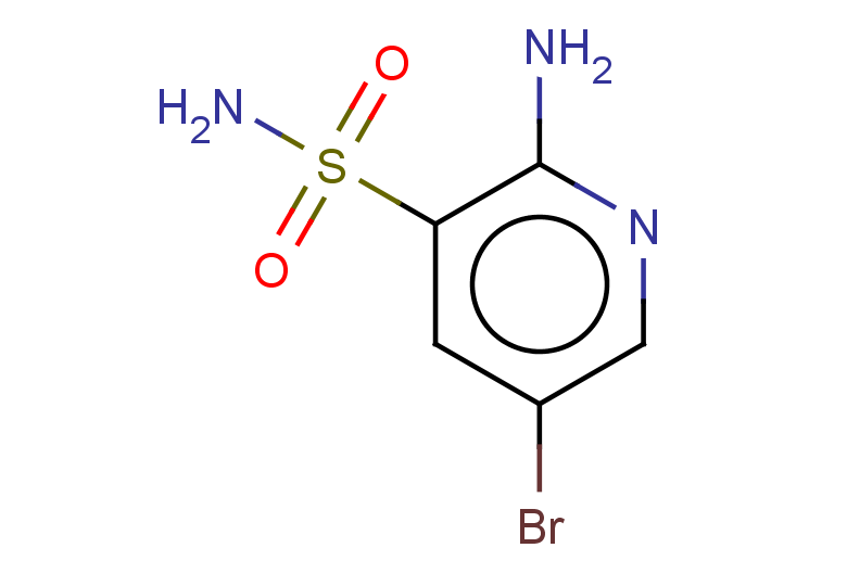 2-amino-5-bromopyridine-3-sulfonamide