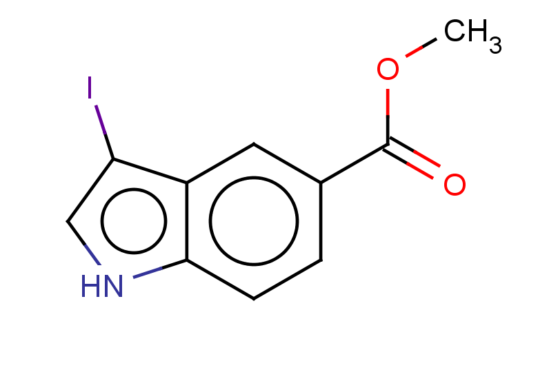 methyl 3-iodo-1H-indole-5-carboxylate