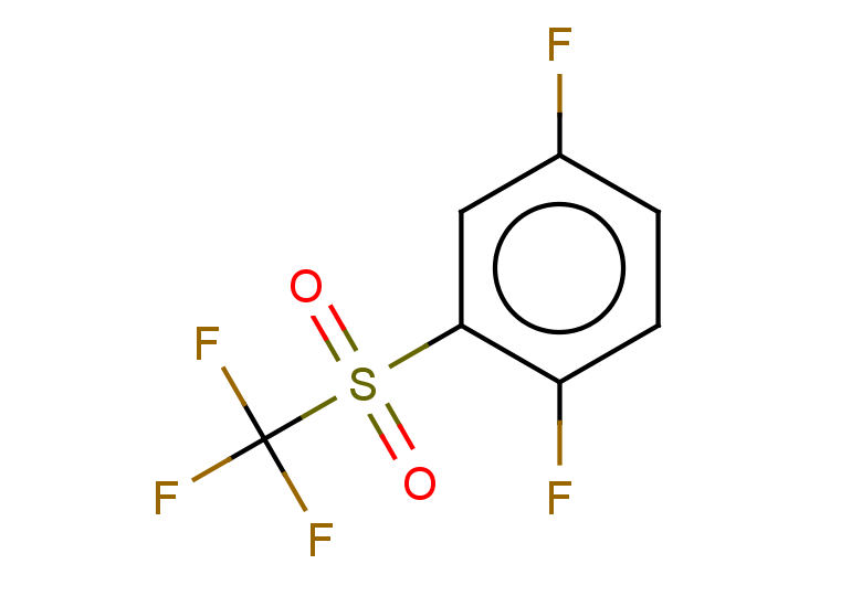 1,4-difluoro-2-trifluoromethanesulfonylbenzene