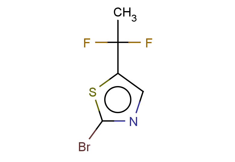 2-bromo-5-(1,1-difluoroethyl)-1,3-thiazole
