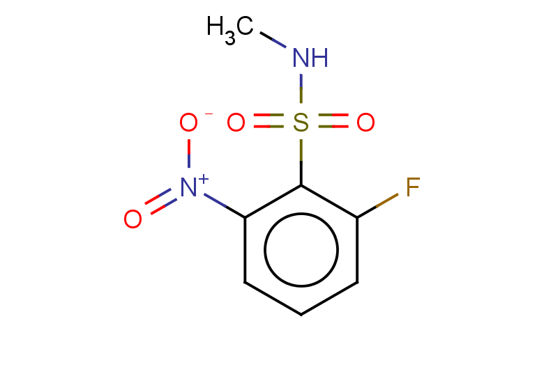 2-fluoro-N-methyl-6-nitrobenzene-1-sulfonamide