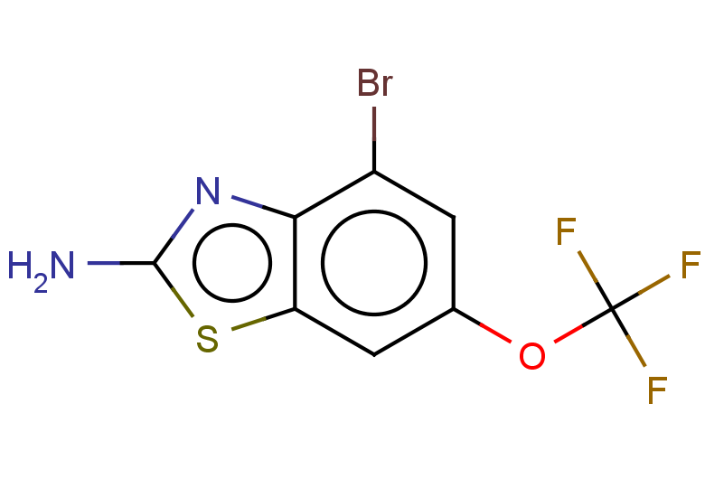 4-bromo-6-(trifluoromethoxy)-1,3-benzothiazol-2-amine