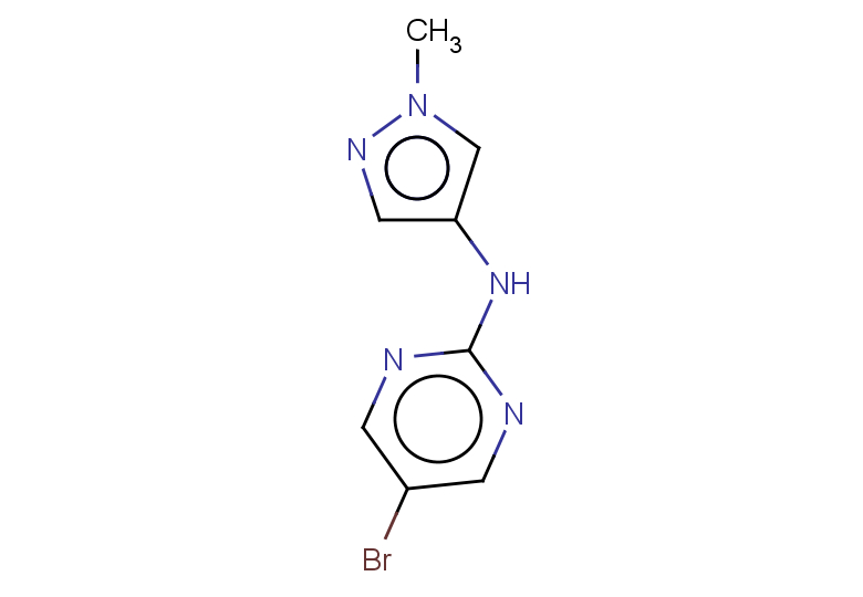 5-bromo-N-(1-methyl-1H-pyrazol-4-yl)pyrimidin-2-amine