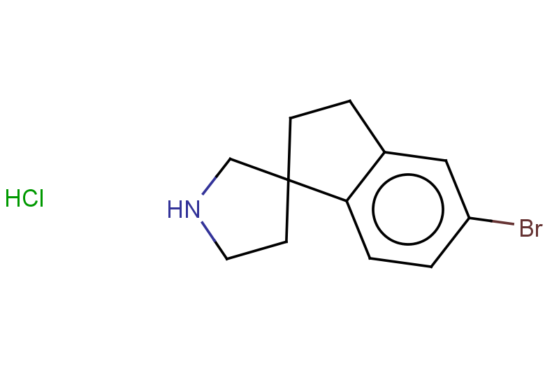 5-bromo-2,3-dihydrospiro[indene-1,3'-pyrrolidine] hydrochloride