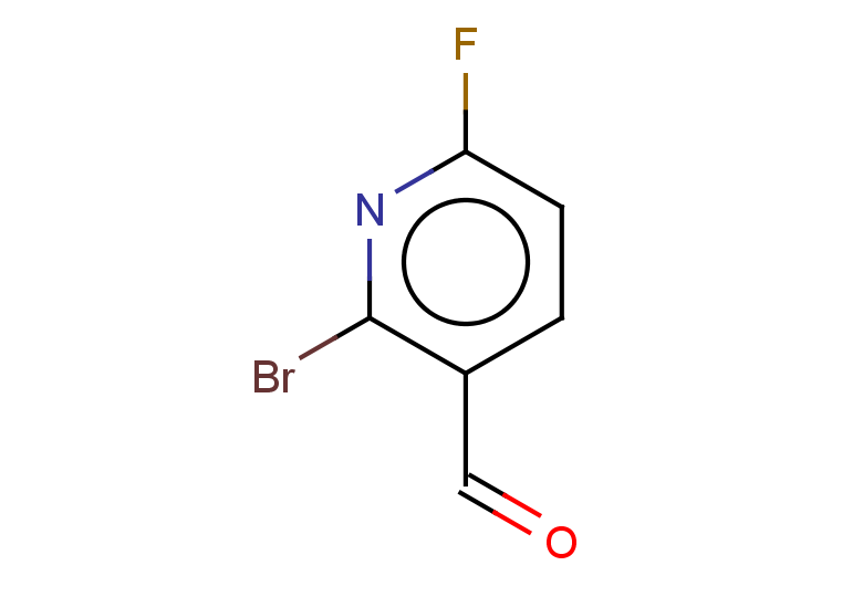 2-bromo-6-fluoropyridine-3-carbaldehyde