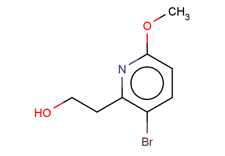 2-(3-bromo-6-methoxypyridin-2-yl)ethan-1-ol
