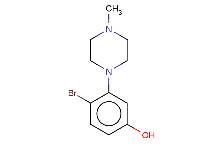 4-bromo-3-(4-methylpiperazin-1-yl)phenol