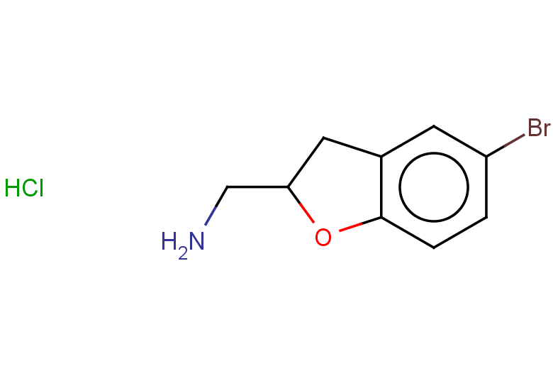 (5-bromo-2,3-dihydro-1-benzofuran-2-yl)methanamine hydrochloride