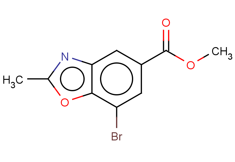 methyl 7-bromo-2-methyl-1,3-benzoxazole-5-carboxylate