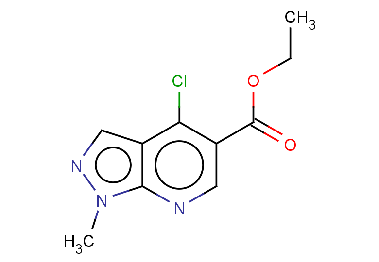 ethyl 4-chloro-1-methyl-1H-pyrazolo[3,4-b]pyridine-5-carboxylate