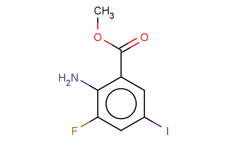 methyl 2-amino-3-fluoro-5-iodobenzoate