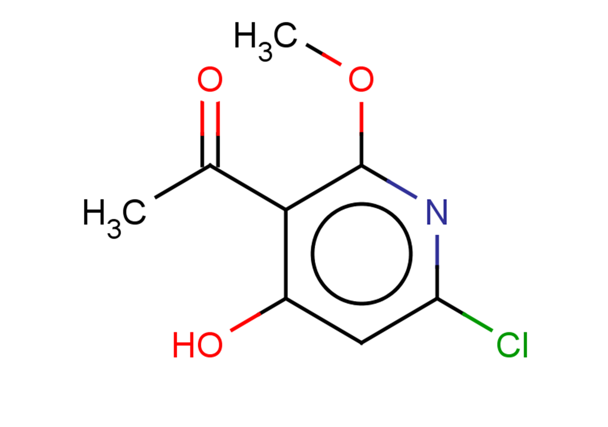 1-(6-chloro-4-hydroxy-2-methoxypyridin-3-yl)ethan-1-one
