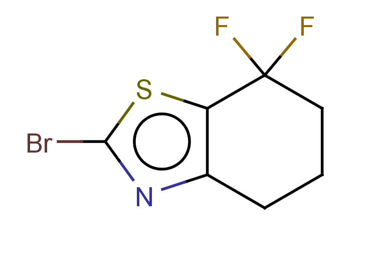 2-bromo-7,7-difluoro-4,5,6,7-tetrahydro-1,3-benzothiazole