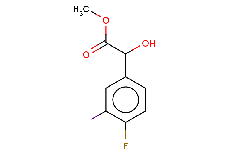 methyl 2-(4-fluoro-3-iodophenyl)-2-hydroxyacetate